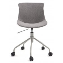 Silla Oficina Leo Gris Claro