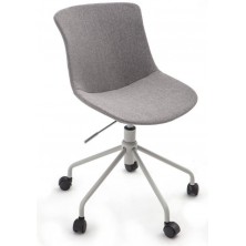 Silla Oficina Leo Gris Claro