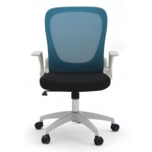 Silla Oficina Open Tejido Azul