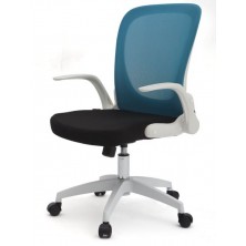 Silla Oficina Open Tejido Azul