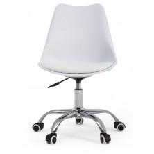 Silla Oficina Pampa Ecopiel Blanco