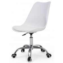 Silla Oficina Pampa Ecopiel Blanco