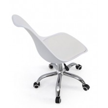 Silla Oficina Pampa Ecopiel Blanco
