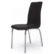 Silla Comedor Prince Ecopiel  Negro