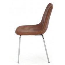 Silla Comedor Riply  Ecocuero  Camel