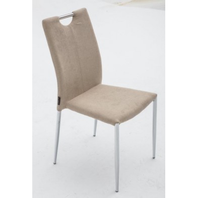 Silla Comedor Romina Tejido Visón