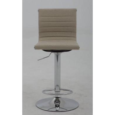 Taburete Cotton Tejido Beige