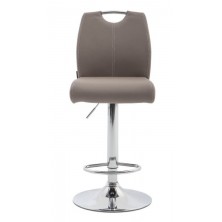 Taburete Premium Ecopiel Visón