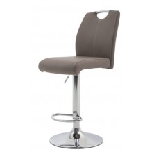 Taburete Premium Ecopiel Visón