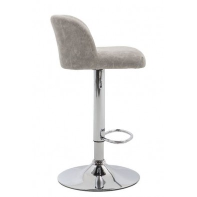 Taburete Tadeo Ecocuero Blanco