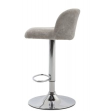 Taburete Tadeo Ecocuero Blanco