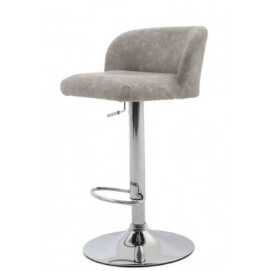 Taburete Tadeo Ecocuero Blanco