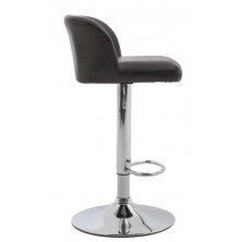 Taburete Tadeo Ecocuero Gris