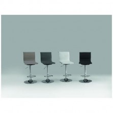 Taburete Cotton Ecopiel Visón