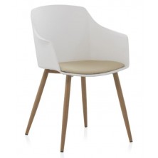 Sillón Poliéster Blanco 8205