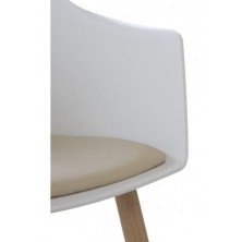 Sillón Poliéster Blanco 8205