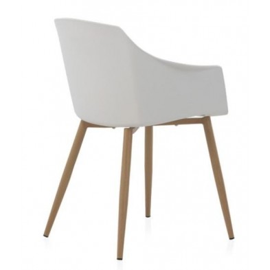 Sillón Poliéster Blanco 8205