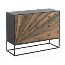 Aparador 1 Puerta 105 x 40 Madera 10227