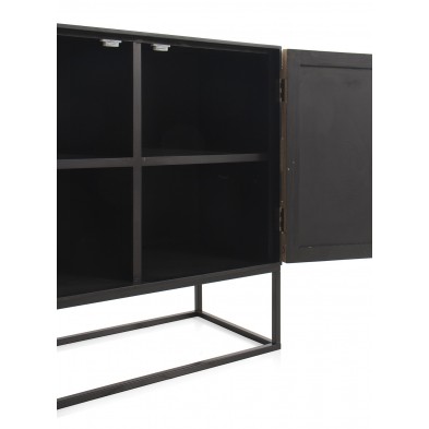 Cómoda 2 Puertas 80x80 Madera 10225