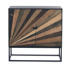 Cómoda 2 Puertas 80x80 Madera 10225