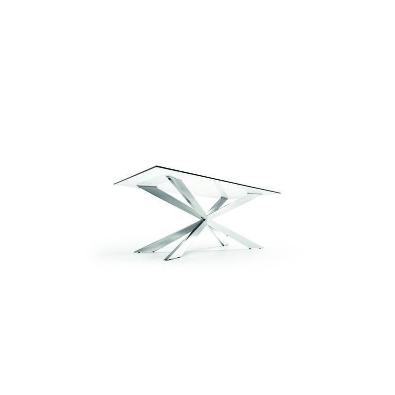 Mesa Comedor Living Acero 200x75
