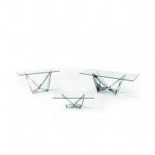 Mesa Centro Nani Acero Inoxidable