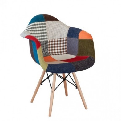 Silla comedor Patchwork Chantal