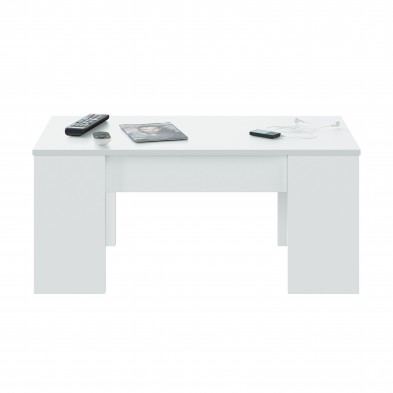 Mesa Centro Elevable Flow Blanco Artik Mesa Centro Elevable Flow Blanco Artik