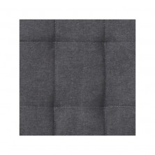 Silla Comedor Angela Tejido Gris Oscuro