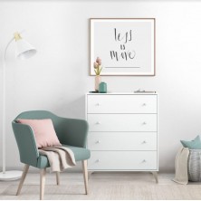 Cómoda 4 Cajones Sweet