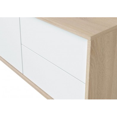 Mueble TV Urban Roble Canadian/Blanco