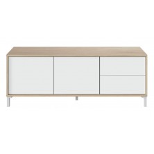 Mueble TV Urban Roble Canadian/Blanco