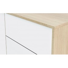 Mueble TV Urban Roble Canadian/Blanco