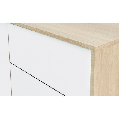 Mueble TV Urban Roble Canadian/Blanco