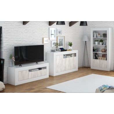 Aparador Baltik 44X87 Blanco Velho/Blanco Artik