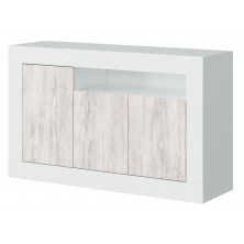 Aparador Baltik 44X87 Blanco Velho/Blanco Artik