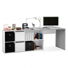 Mesa Escritorio Adapta Plus Reversible 2 Puertas / 4 Huecos