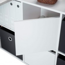 Mesa Escritorio Adapta Plus Reversible 2 Puertas / 4 Huecos