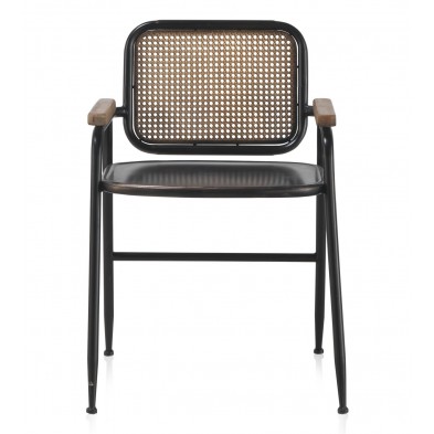 Sillón Estructura Metal Negra