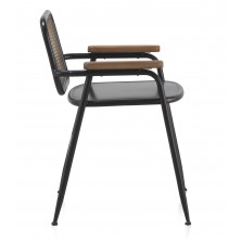 Sillón Estructura Metal Negra