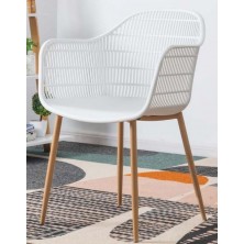 Silla Kalvin Polipropileno Blanco