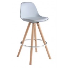 Taburete Buñuel Polipropileno Gris