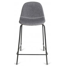 Taburete Córdoba Tapizado Gris