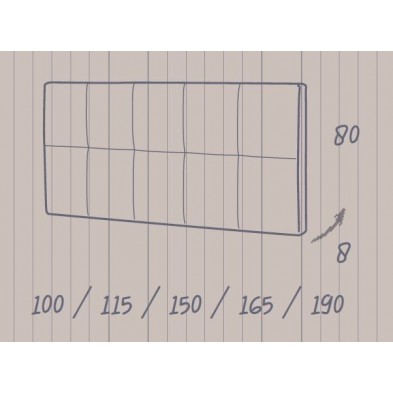 Cabezal Cross Tapizado
