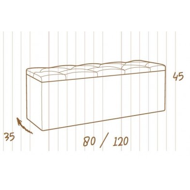 Baúl Class Tapizado