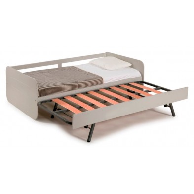 Cama Nido Curve 90x190 cm Gris