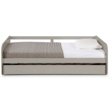 Cama Nido Curve 90x190 cm Gris