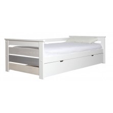 Cama Nido Romantic 90x190 cm Blanco/Gris