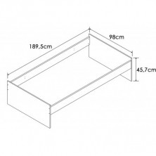 Cama Juvenil Compacto Lara