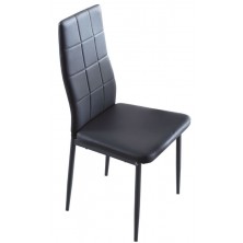 Silla Comedor Laia Ecopiel Gris